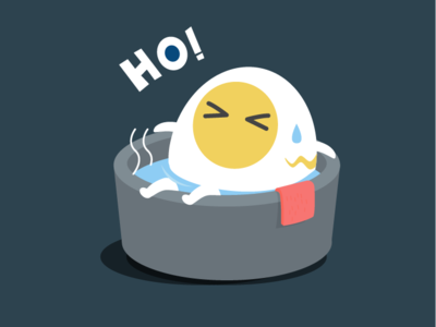 illustration character design egg illustration