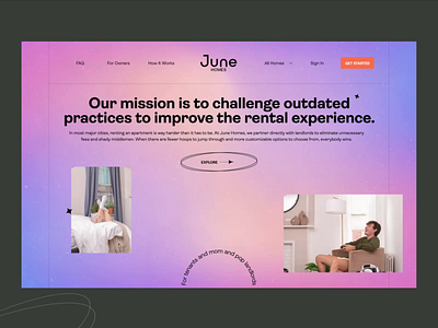 🦍 About June Homes. A new way of renting in the US. about animations fonts gradient grid homes june homes living new york nyc pricing process real estate renovation rent roommates shapes story ui usa