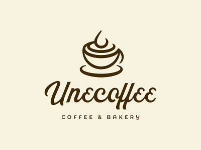 Unecoffee brand branding cafe coffee design illustration logo logoaze mark roasted symbol university