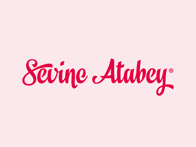 Sevinc Atabey brand branding college course education language lettering logo logotype typography woman