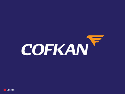 Cofkan branding eagle logo mark symbol wings