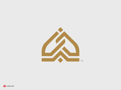 Al Khaleej Baku arab baku dubai home hotel house logaze logo logoaze mark resort