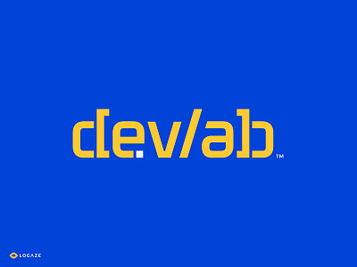 devlab code developer font lab logaze logo logoaze logofolio logos type typography