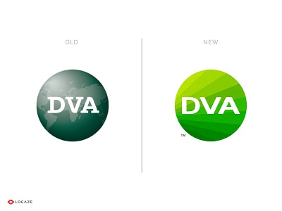 DVA agriculture health lettering logo nutrition rebranding type word
