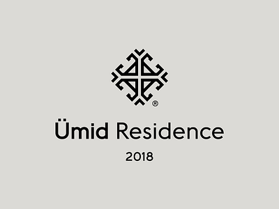 Ümid Residence azerbaijan branding building home hope house logo mark real estate residence symbol