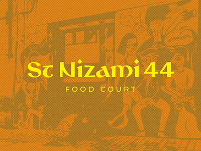 St Nizami 44 azerbaijan baku branding food graphic logo restaurant street
