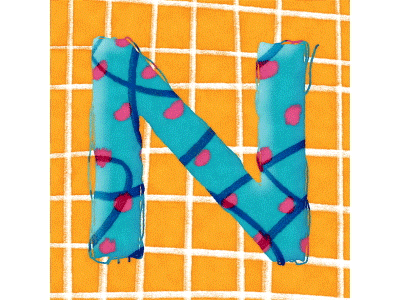 36days of Type - N 2d 36daysoftype 36daysoftype07 animation design gif illustration motiongraphics