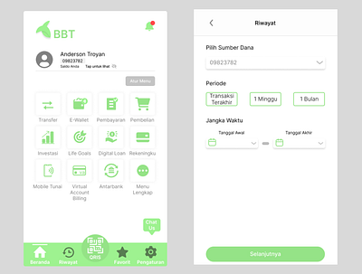 BBT Mobile Banking Apps animation app apps bank branding clean design mobile ui uiux ux