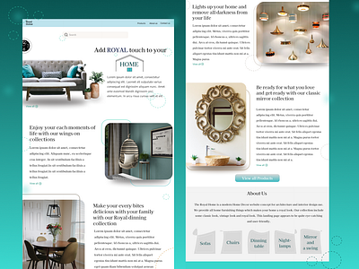 RoyalHome - A Modern Home Decor Website