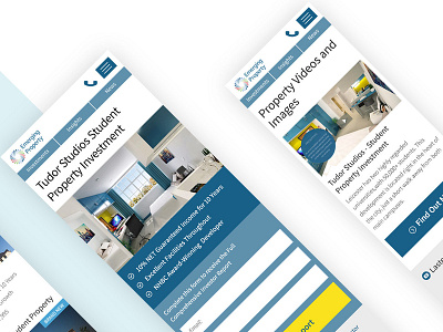 Mobile landing pages for property investing conversion flat mobile optimisation property investment responsive