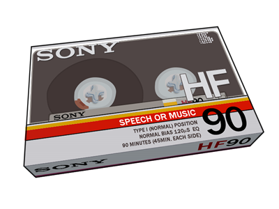 Sony HF 90 Cassette