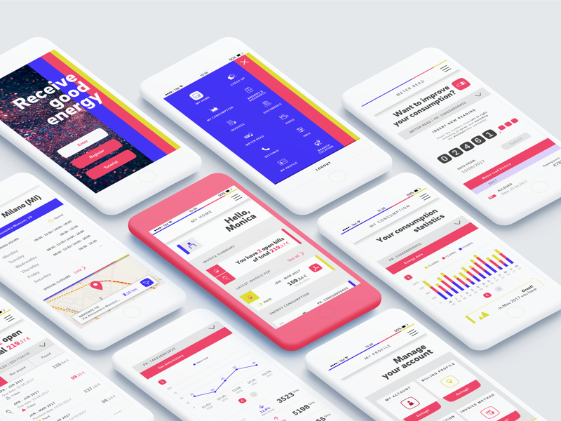 Energy Mobile App By Marija Stefanovic On Dribbble