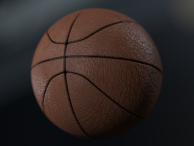 Basketball 3d basketball basketball logo blender cinema4d dribbble graphicdesign modelling realistic