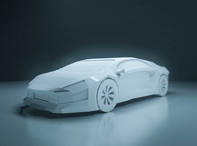 Futuristic Car Design 3d art 3dmodel art blender car cinema4d cyber cyberpunk design graphicdesign isometric maxon maxonc4d tesla