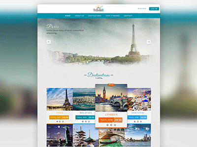 Travel website