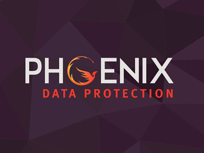 Phoenix Data Protection Branding branding logo vector