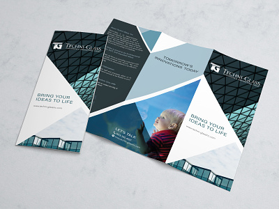 Techni-Glass Brochure brochure design graphic design