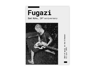 Fugazi poster byn font fugazi google monospaced roboto