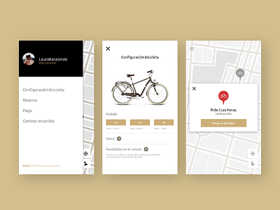 Settings app bike map settings