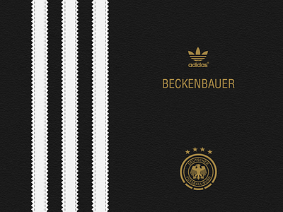 Beckenbauer adidas classic football germany legend original