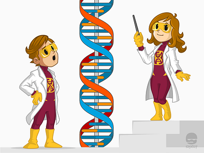 Bioman lab learning DNA