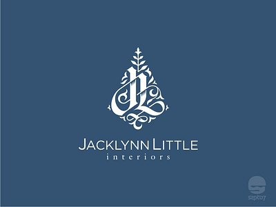 Logo for interior company - Rejected branding calligraphy decorative identity interior lettering logo logomark logotype pattern design typography