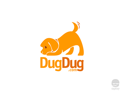 Dugdug Logo 99designs branding dog dog lover happy dog identity logo design logomark pet pet care puppy