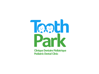 ToothPark logo branding character design dental logo healthcare icon identity logo design logomark mascot tooth