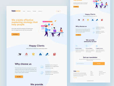 Digital Marketing Landing Page