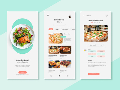 Food App UI Design