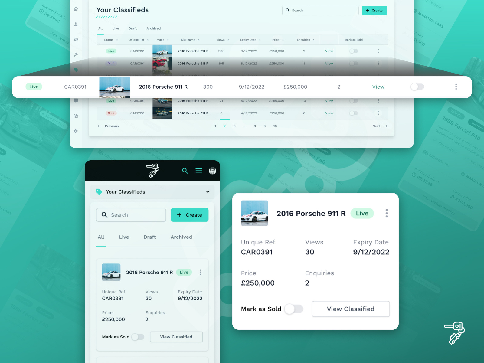 Table Mobile by Tomas Diaco on Dribbble