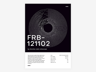 FRB - 121102 circle design digital illustration lines poster poster design shapes typography universe vector