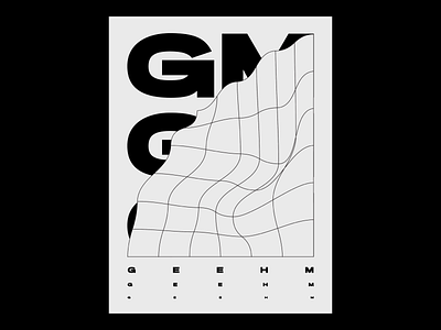 Poster _GM graphicdesign grid poster design typographic typographic poster typography typography art typography design typography poster