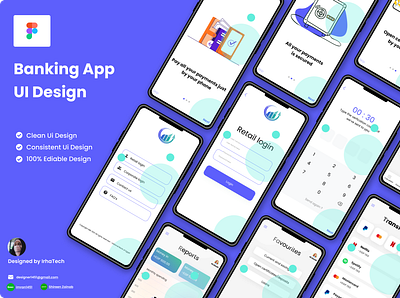 Banking App UI Design app ui banking app ui design banking app ui ux branding figma finance app graphic design mobile app ui design ui ui design ui ux design uiux user interface design