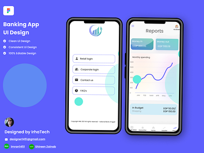 Banking App UI Design