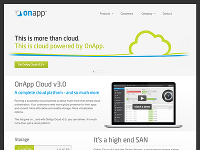 Onapp Landing Page