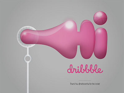 Hello Dribbble! debut first shot thanks