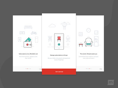 Onboarding Screens