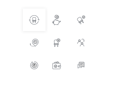 Icons for New website