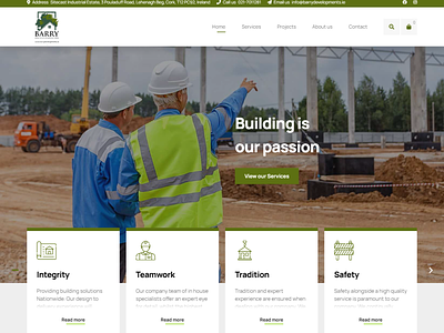 Construction WordPress Website
