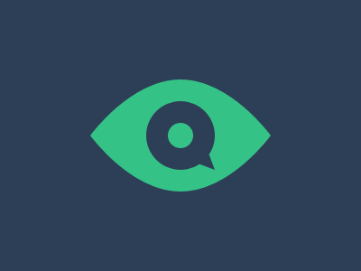 [GIF] Kvikk Logo blue blueprint eye golden ratio green pin process
