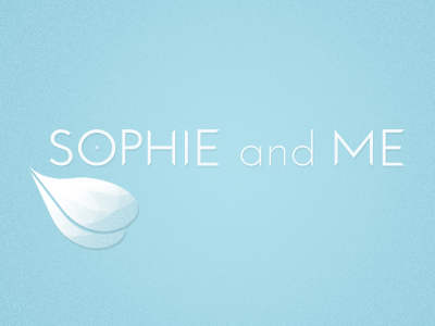 Sophie... Logo blue jewelry josefin sans leafs logo noise