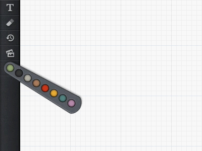 Color Chooser (gif) canvas colors eraser gif icons palette pattern sidebar toolbar