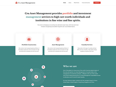 Asset Management Web base software app design illustration typography ui ux