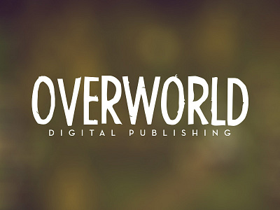 Overworld branding digital game logo overworld publishing rpg