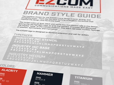 EZCOM Brand Style Guide