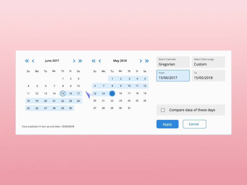 Date Range Filter By Rajvendra Singh On Dribbble