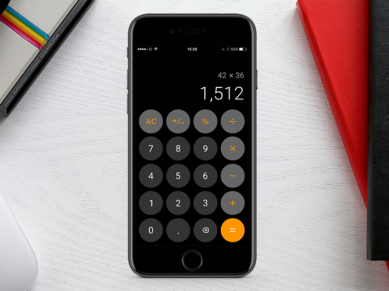 Iphone calculator. Калькулятор Apple. Калькулятор iphone. Калькулятор IOS.