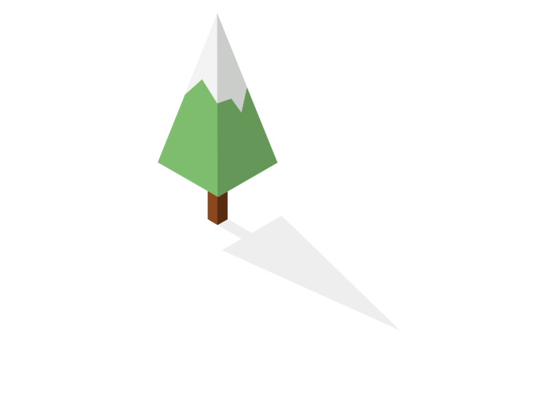 Isometric Pine 2d aftereffects animation flatdesigner isometric motiondesigner motiongraphics pcfx periclescostafx pine tree