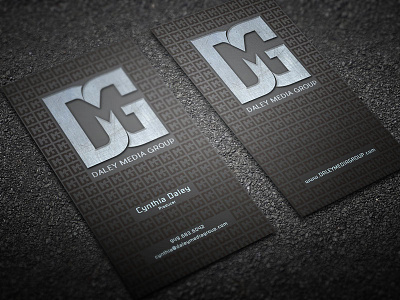 DMG - Bussiness Card branding bussiness card design logo pattern typography